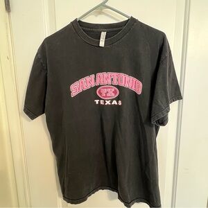 San Antonio Alstyle Charcoal Heavyweight T-Shirt